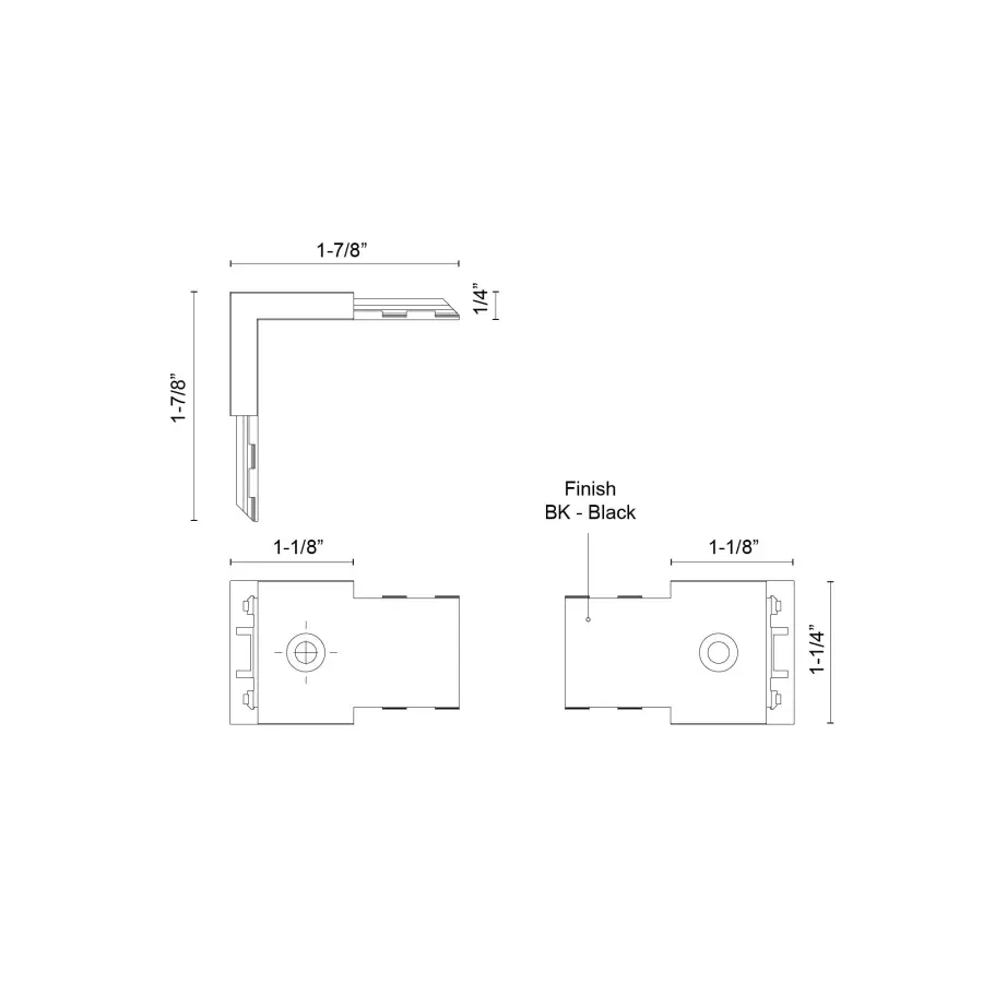 Trilo Track Wall Connector - Image 3