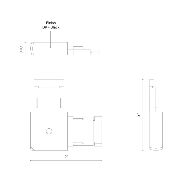 Trilo Track L-Connector - Image 3