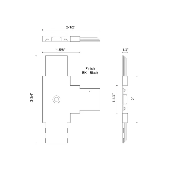 Trilo Track T-Connector - Image 3