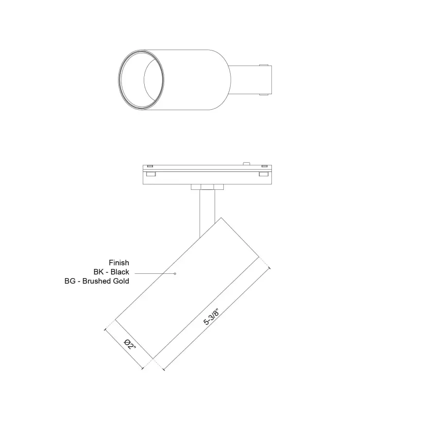 Paolo 5-Inch Track Directional Light - Image 8