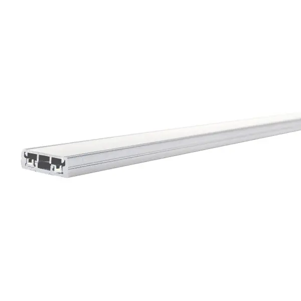 The Trilo Track Rail delivers a sleek, minimalist approach to track lighting with its super-slim profile and flush mounting design. At 78 inches, it offers substantial coverage with customizable configuration options. - alternate view