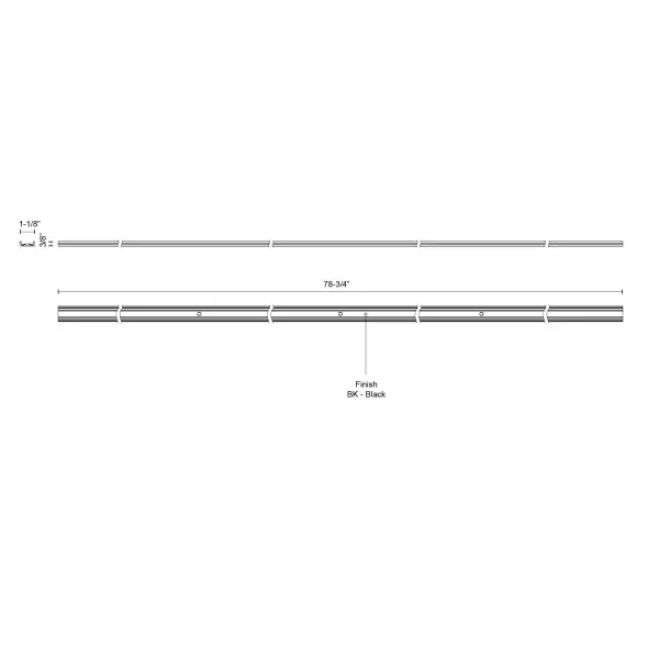 Trilo 78-Inch Track Rail System - Image 3