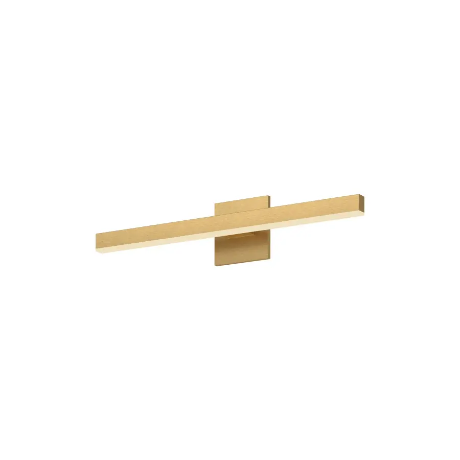 Vega 23-Inch Vanity Light in Brushed Gold - Image 20