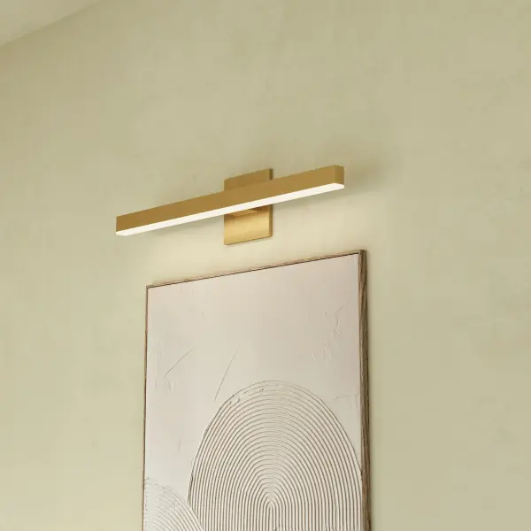 Vega 23-Inch Vanity Light in Brushed Gold - Image 27