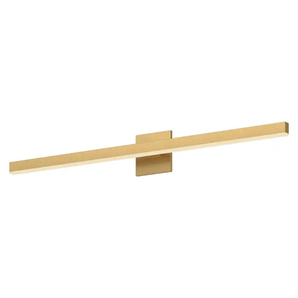 The Vega vanity light delivers modern sophistication with its slim profile and integrated LED technology. At 37 inches wide, it provides even, effective illumination perfect for bathroom vanities and hallways.