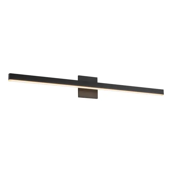 Vega 37-Inch Vanity Light in Brushed Gold - Image 13