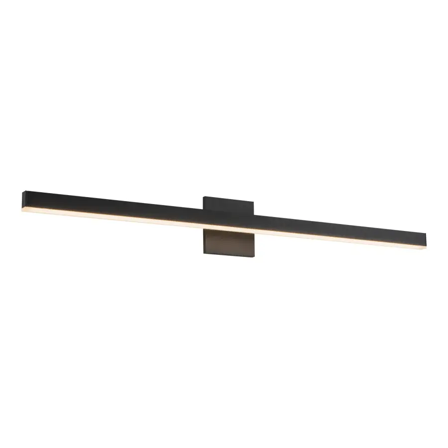 Vega 37-Inch Vanity Light in Brushed Gold - Image 13