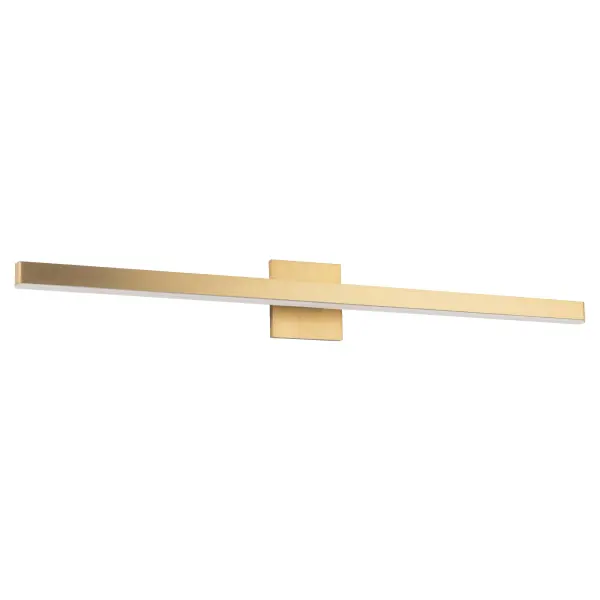 Vega 37-Inch Vanity Light in Brushed Gold - Image 19