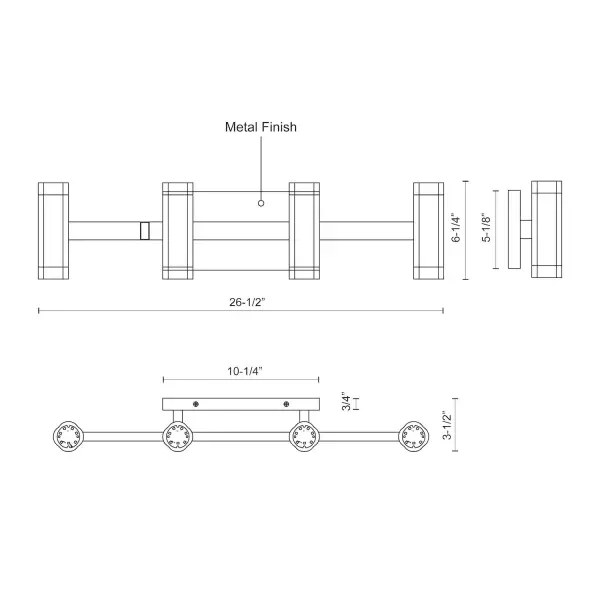 Brazen 27-Inch Vanity Light - Image 6