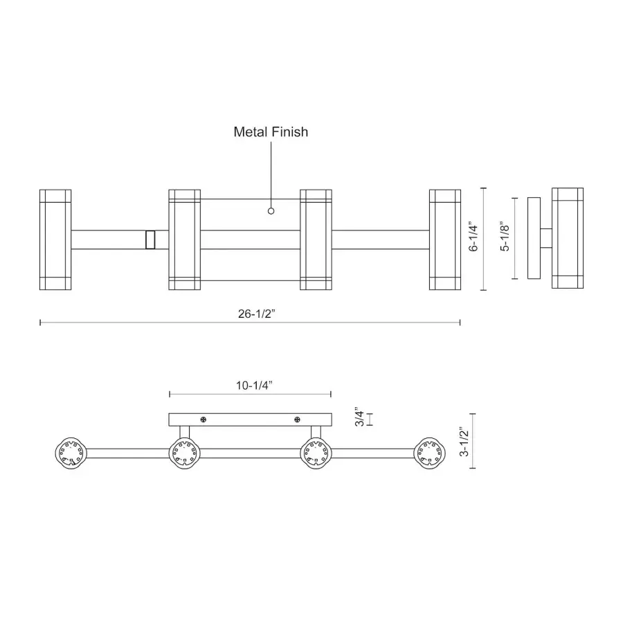 Brazen 27-Inch Vanity Light - Image 6