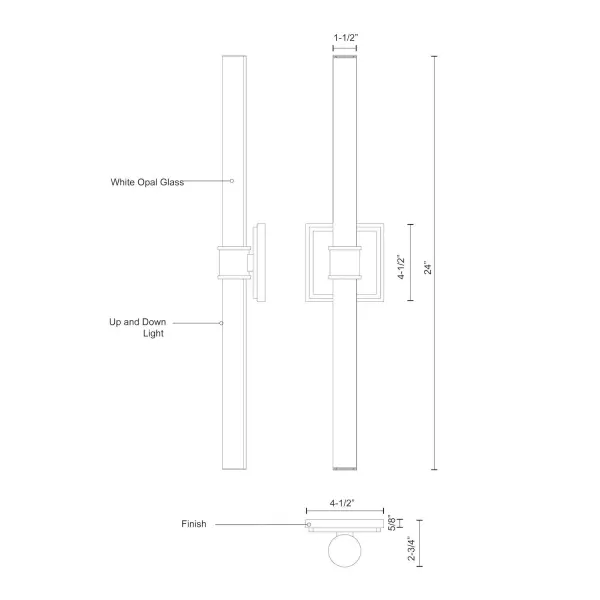 Rona 24-Inch Vanity Light - Image 11