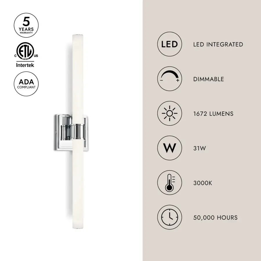Rona 24-Inch Vanity Light - Image 10