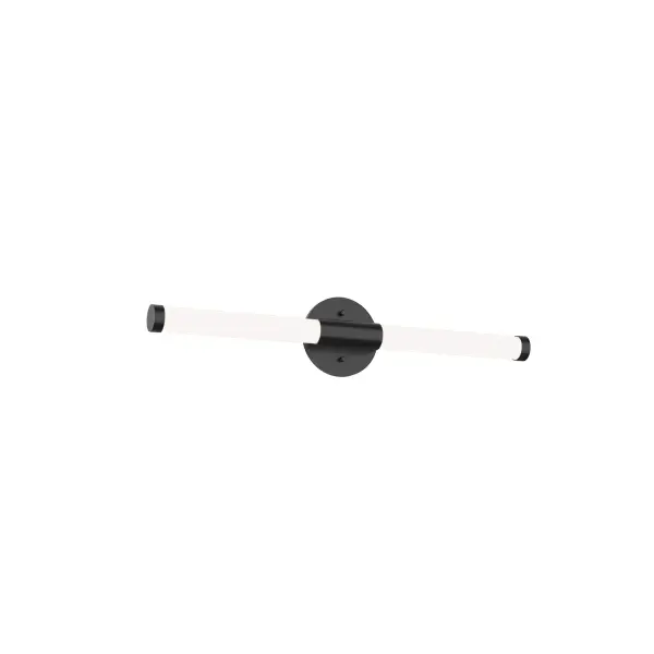 Akari 24-Inch Vanity Light in Matte Black - Image 1