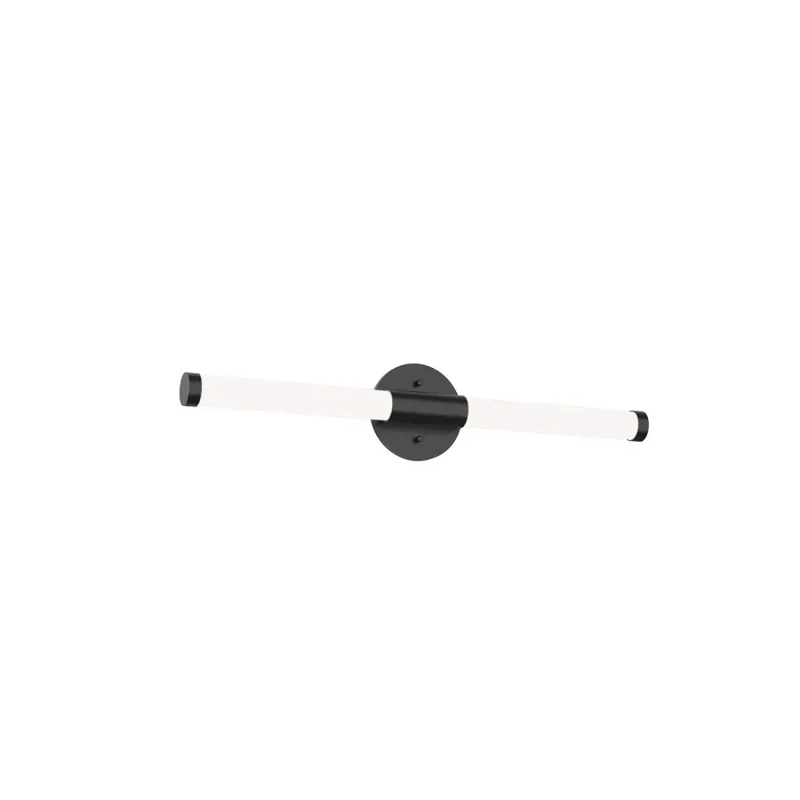 Akari 24-Inch Vanity Light in Matte Black - Image 1