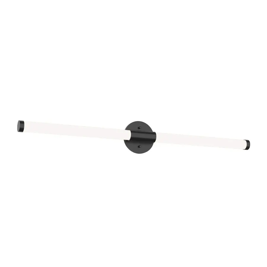 Akari 36-Inch Vanity Light in Matte Black - Image 3