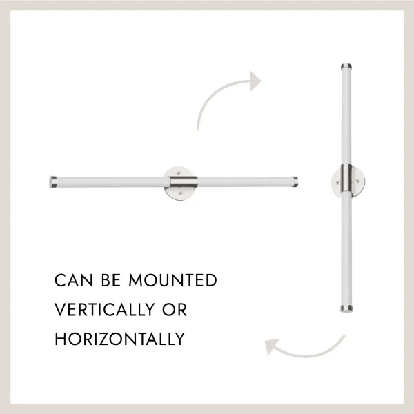 Akari 36-Inch Vanity Light in Matte Black - Image 9
