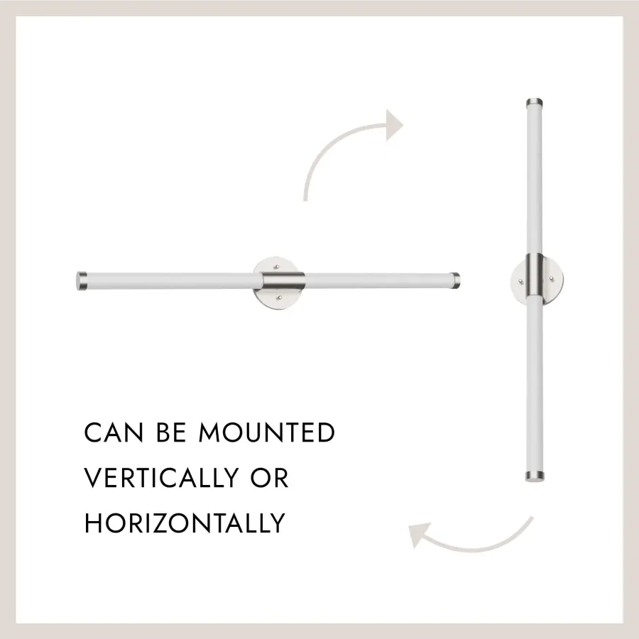Akari 36-Inch Vanity Light in Matte Black - Image 9