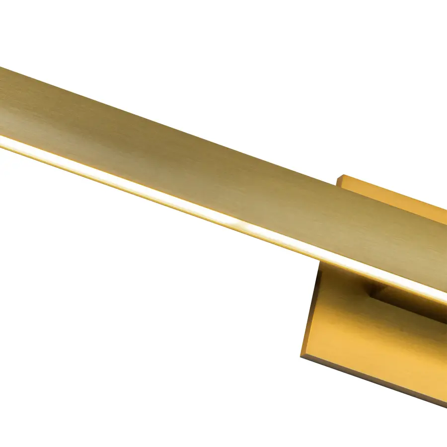 Vera 38-Inch Vanity Light in Brushed Gold - Image 11