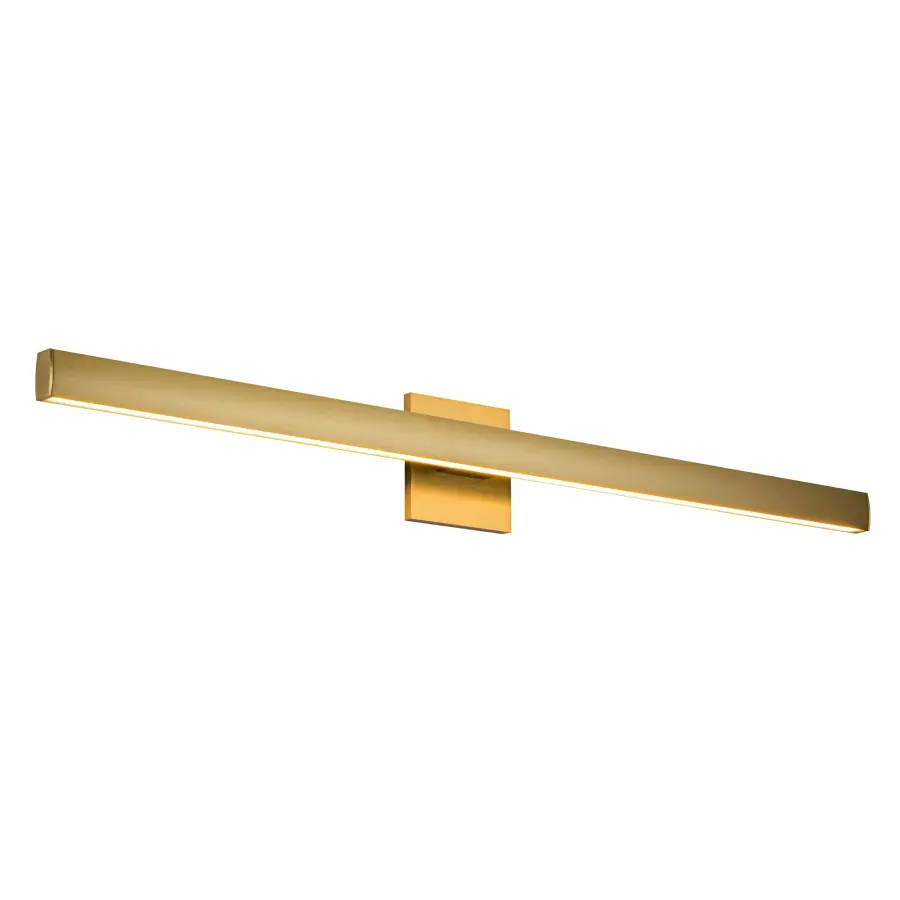 Vera 38-Inch Vanity Light in Brushed Gold - Image 7