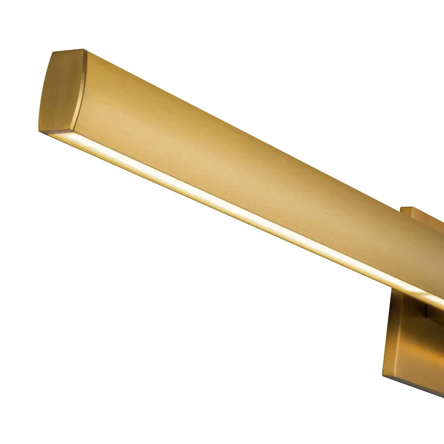 Vera 38-Inch Vanity Light in Brushed Gold - Image 10