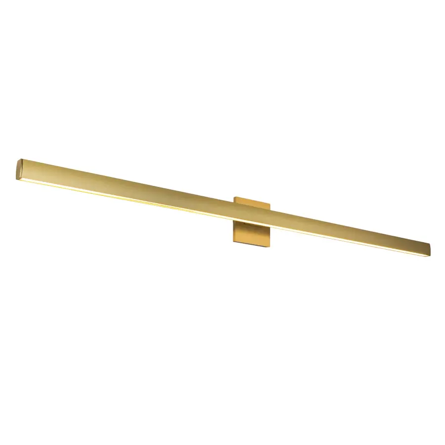 Vera 53-Inch Vanity Light in Brushed Gold - Image 5