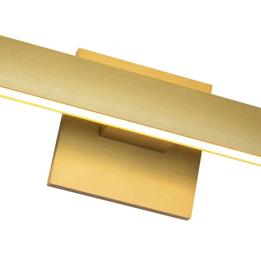 Vera 53-Inch Vanity Light in Brushed Gold - Image 7
