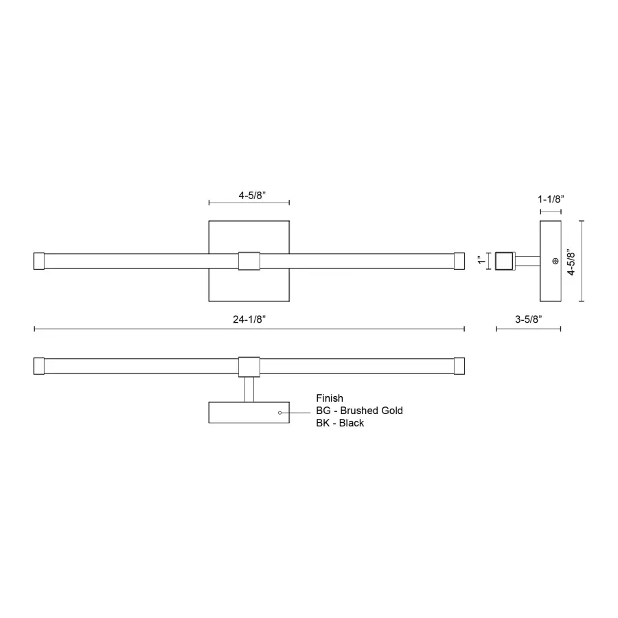 Blade 24-Inch Vanity Light - Image 11