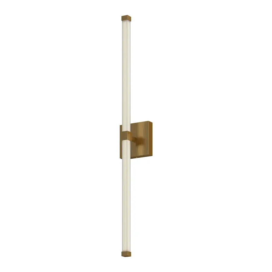 Blade 32-Inch Vanity Light in Brushed Gold - Image 3
