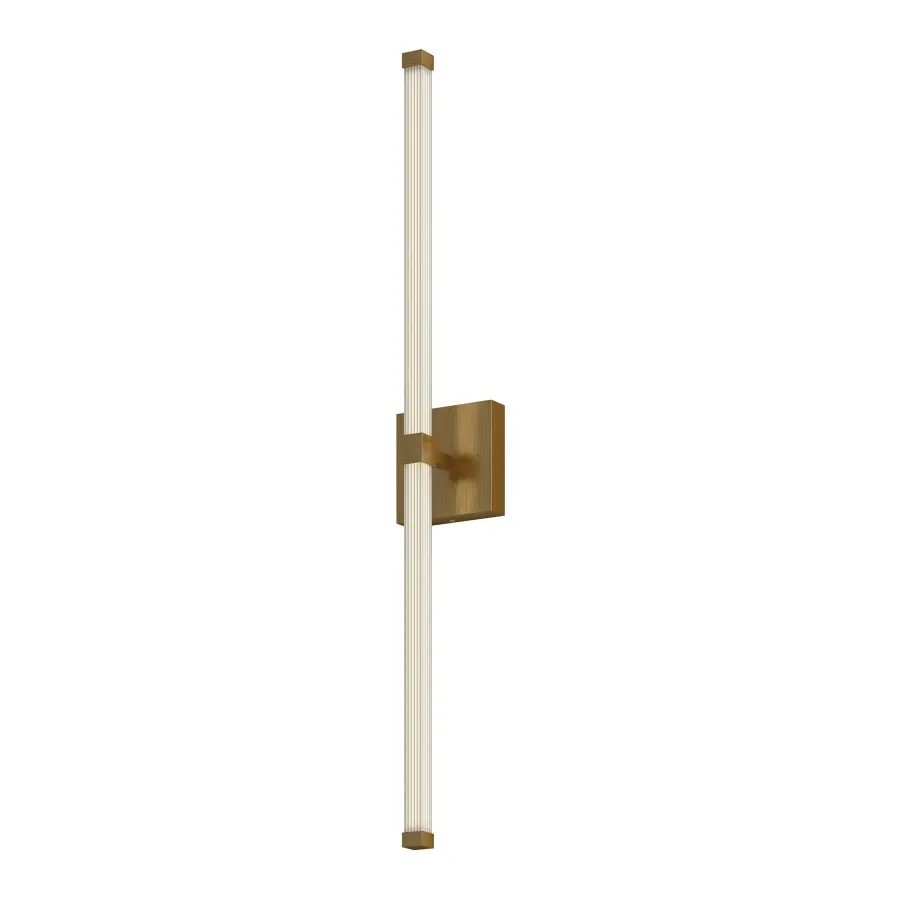 Blade 32-Inch Vanity Light in Brushed Gold - Image 5