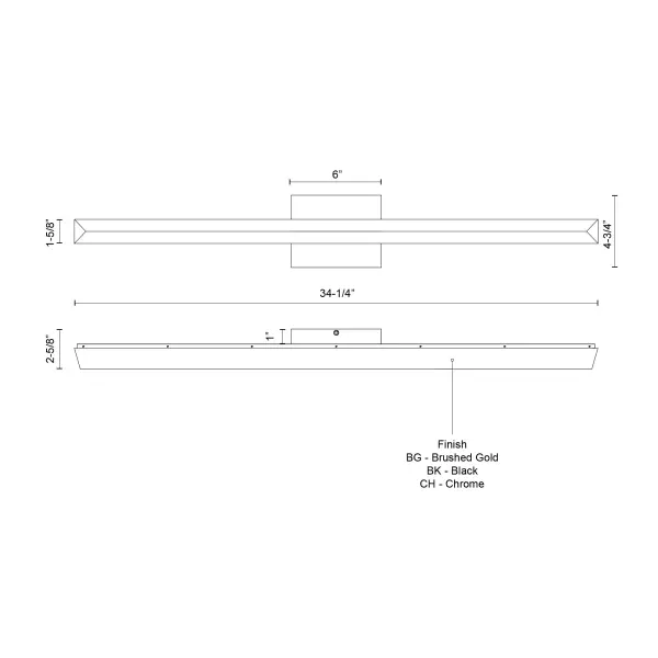 Modern Vanity Light with Versatile Mounting and Warm LED Glow - Image 5