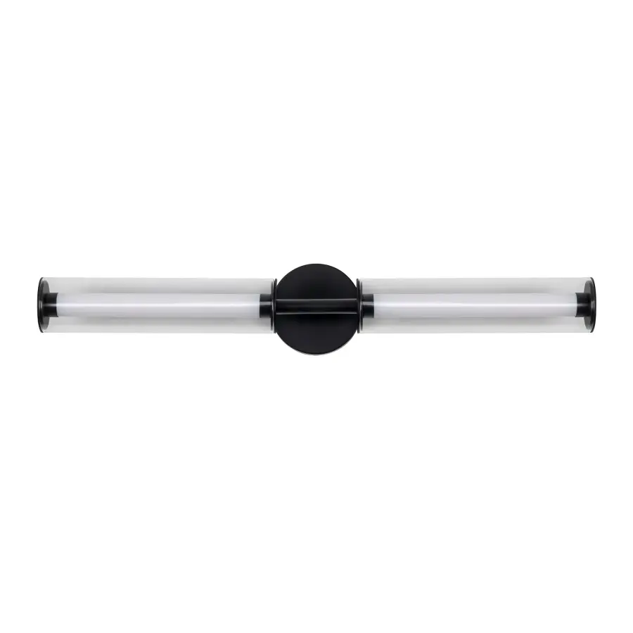 Sophisticated Dual-Cylinder LED Vanity Light with Versatile Mounting - Image 5