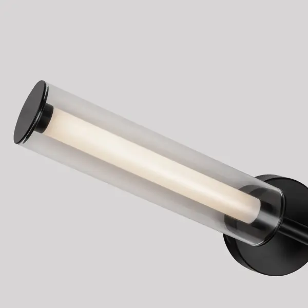 Sophisticated Dual-Cylinder LED Vanity Light with Versatile Mounting - Image 6