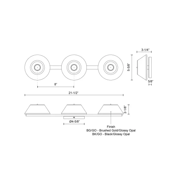 Holt 21-Inch Vanity Light - Image 3