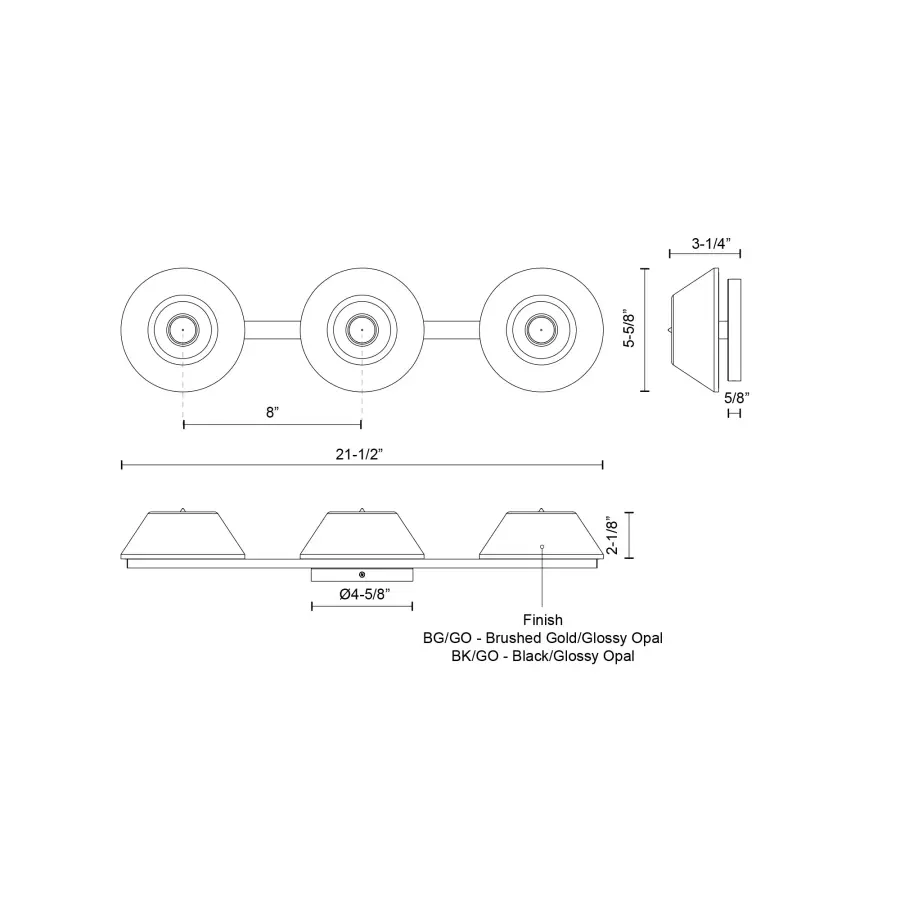 Holt 21-Inch Vanity Light - Image 3