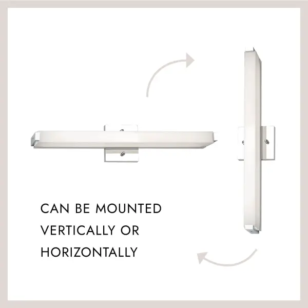 Latitude-Slim 21-Inch Chrome Vanity Light - Image 4