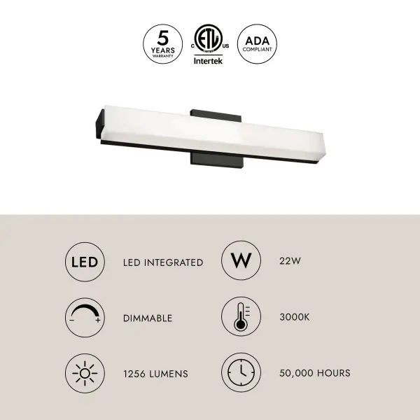 Latitude 21-Inch Vanity Light - Image 5