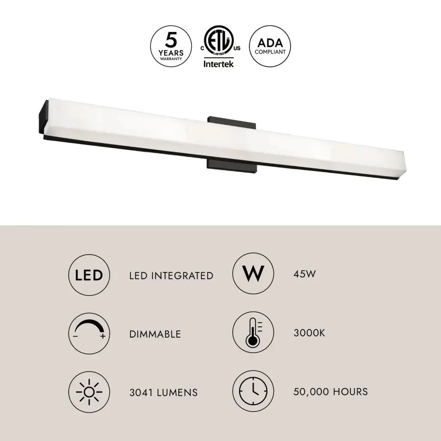 Latitude 37-Inch Vanity Light - Image 7