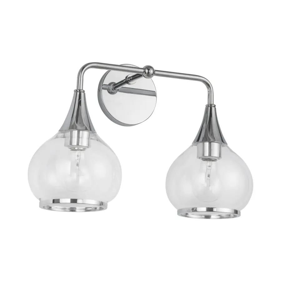 Hazel 17-Inch Vanity Light in Aged Gold - Image 14