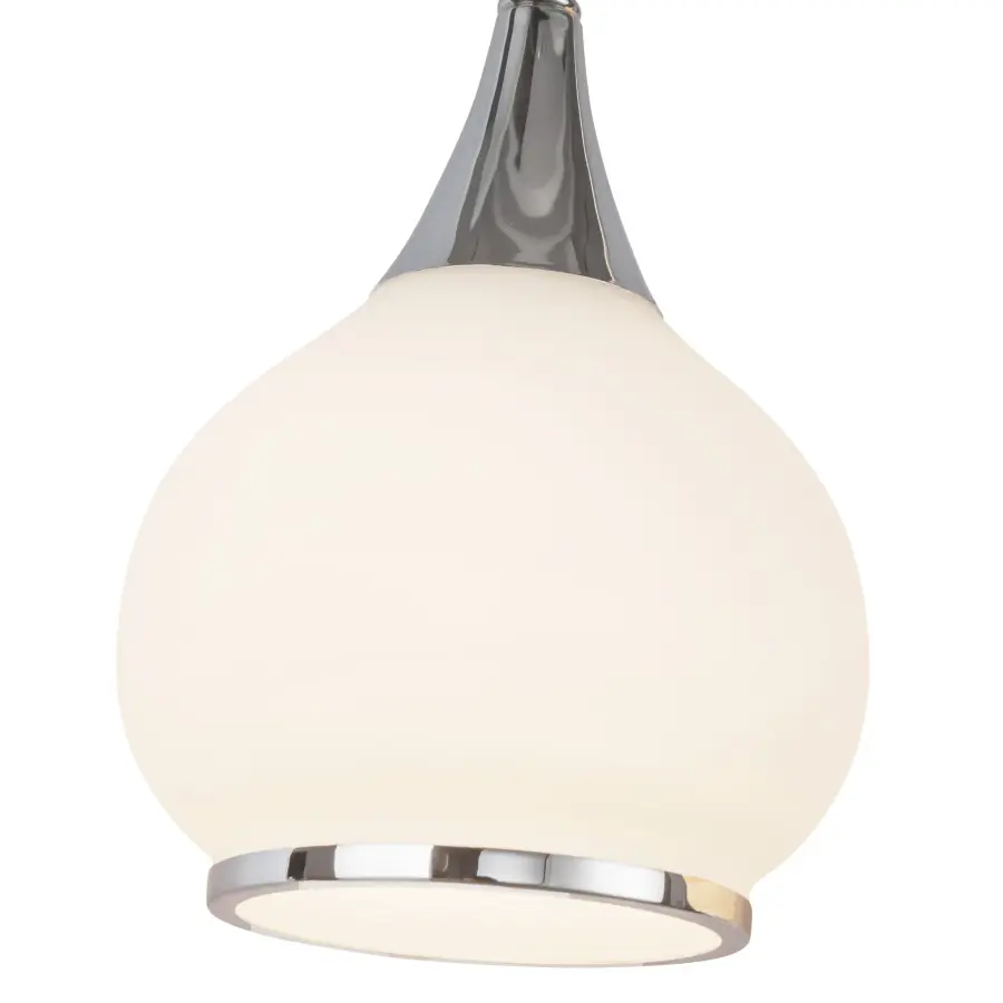 Hazel 26-Inch Vanity Light in Chrome with Clear Glass - Image 19