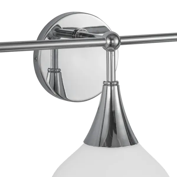 Hazel 26-Inch Vanity Light in Matte Black with Clear Glass - Image 20