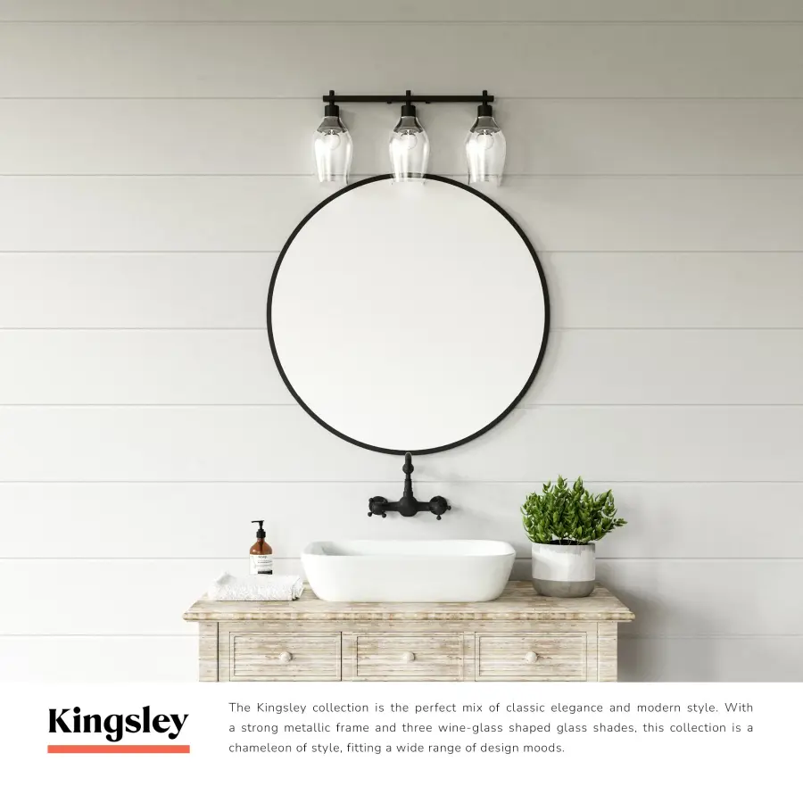 Kingsley 22-Inch Vanity Light in Aged Gold - Image 9