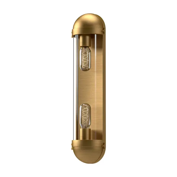 Cyrus 6-Inch Vanity Light in Matte Black with Clear Glass - Image 1