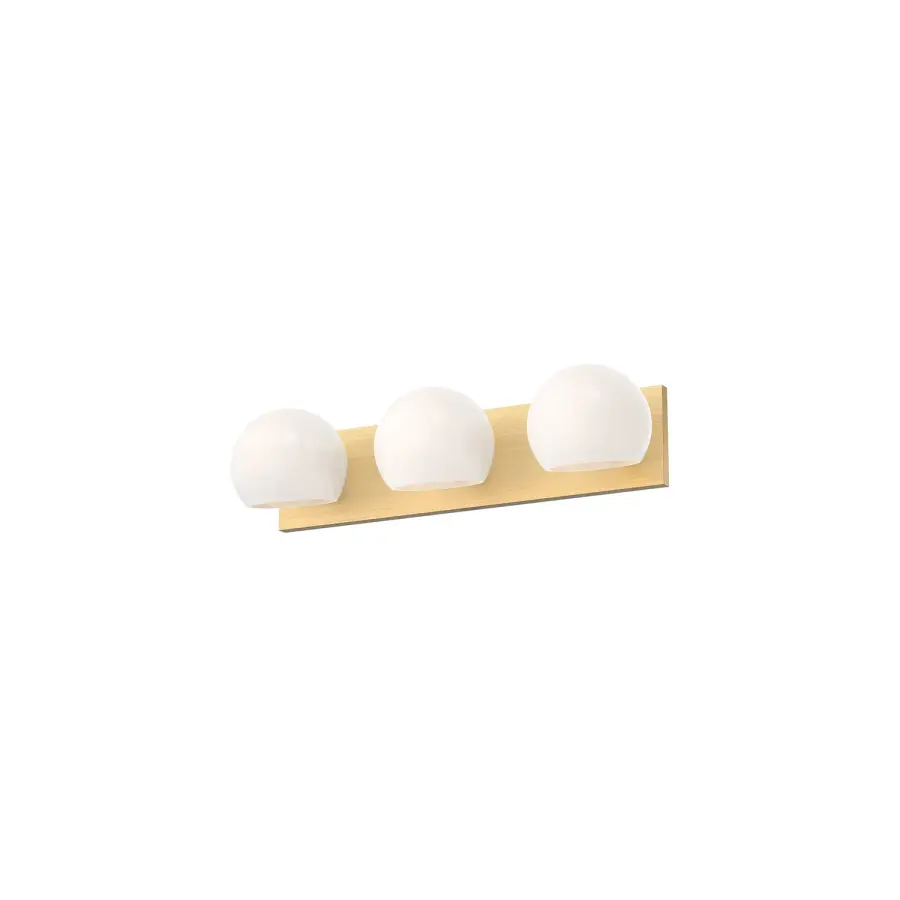 Willow 22-Inch Vanity Light in Matte Black with Clear Glass - Image 6