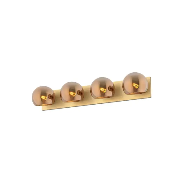 Willow 31-Inch Vanity Light in Brushed Gold - Image 8