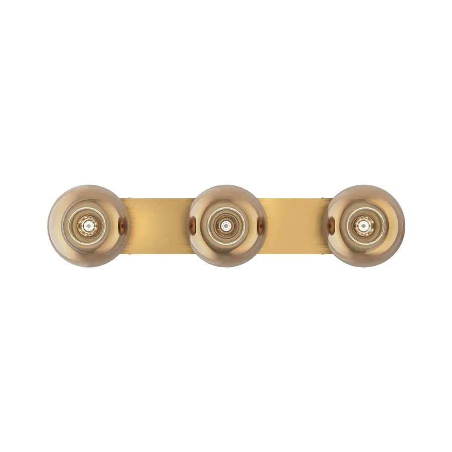 Samar 32-Inch Vanity Light in Brushed Gold - Image 4
