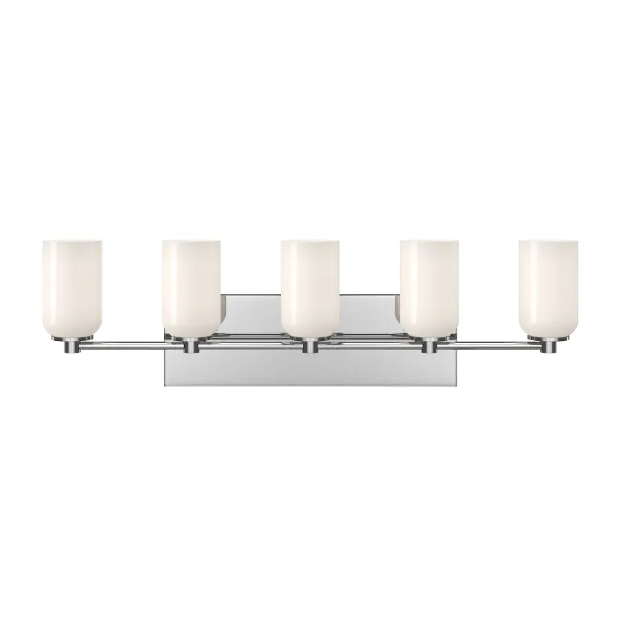 Nola 32-Inch Vanity Light in Brushed Gold - Image 1