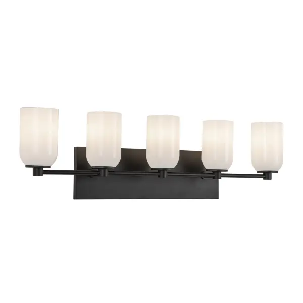 Nola 32-Inch Vanity Light in Brushed Gold - Image 5