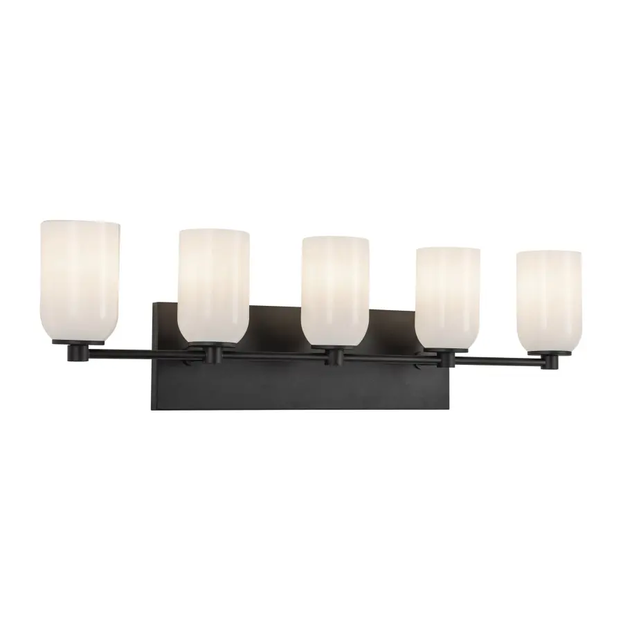 Nola 32-Inch Vanity Light in Brushed Gold - Image 5