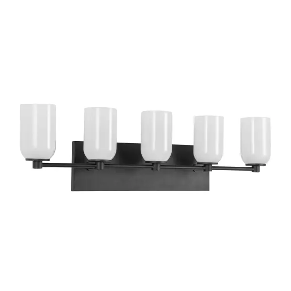 Nola 32-Inch Vanity Light in Brushed Gold - Image 7