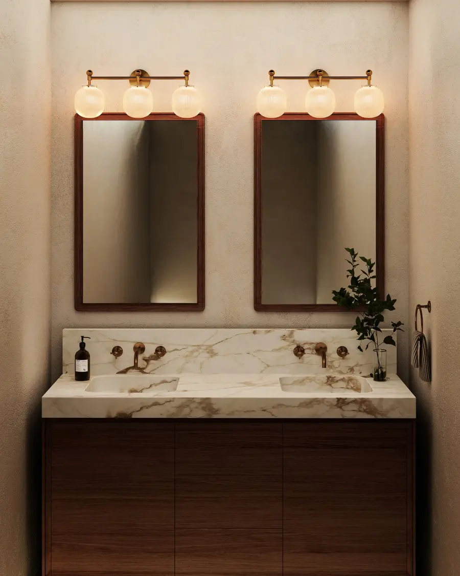 Cherise 28-Inch Vanity Light in Matte Black - Image 2